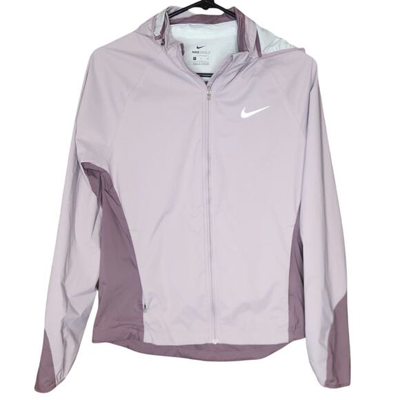 Nike Jackets & Blazers - Nike Shield women's running jacket size small removable hood
